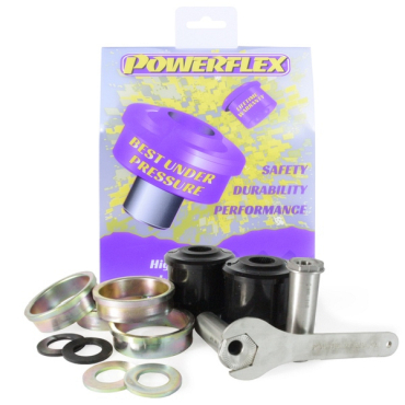 Powerflex Buchsen vordere Zugstrebe an Fahrgestell, einstellbarer Nachlauf für BMW G20, G21 (2018-)