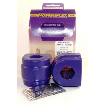 Powerflex Buchsen Stabilisator vorne an Fahrgestell 26.5mm für BMW E81, E82, E87 & E88 1 Series (2004-2012)