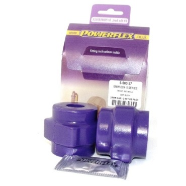 Powerflex Buchsen Stabilisator vorne an Fahrgestell 27mm für BMW E39 5 Series M5 (1996 - 2004)