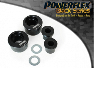 Powerflex Buchsen Querlenker hinten mit exzentrischer Bohrung für Nachlauf für BMW E30 inc M3 (1982-1991) Black Series