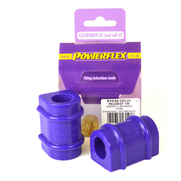 Powerflex Anti Roll Bar Bush 21mm for Citroen Saxo inc VTS/VTR (1996-2003)