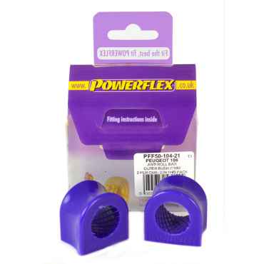 Powerflex Anti Roll Bar Outer Bush 21mm for Citroen Saxo inc VTS/VTR (1996-2003)
