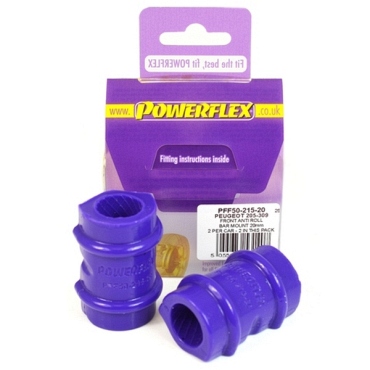 Powerflex Buchsen Stabilisator vorne 20mm für Peugeot 309 inc GTI (1985-1994)