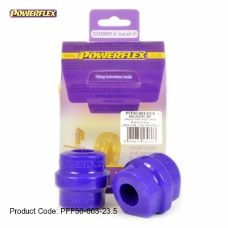 Powerflex Buchsen Stabilisator vorne 23.5mm für Citroen DS5 Hybrid4 4x4 (2011-)