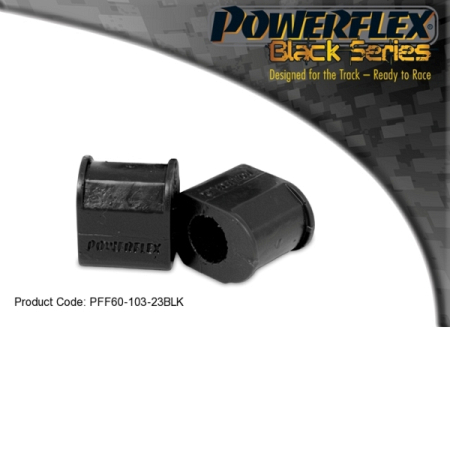 Powerflex Front Anti Roll Bar Inner Mount 23mm for Renault 5 Mk2 (1985-1995) Black Series