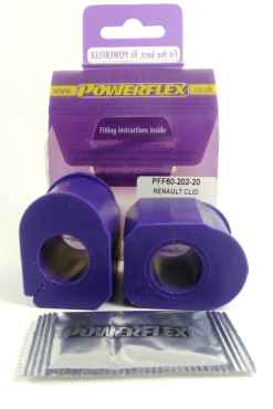 Powerflex for Renault Twingo II (2007 - 2014) Front Anti Roll Bar Chassis Mount Bush 20mm PFF60-202-20