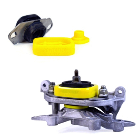 Powerflex Buchsen Getriebe Aufnahme für Renault Clio III Sport 197/200 (2005 - 2012) Black Series