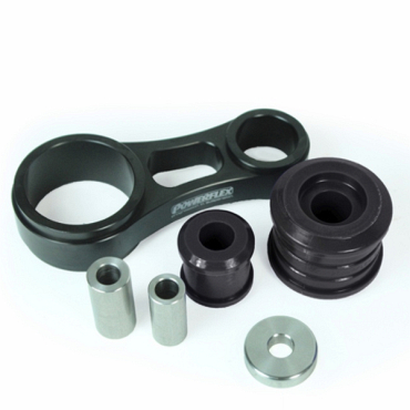 Powerflex Buchsen untere Drehmomentstütze Black für Renault Megane II inc RS 225 + R26 + Cup (2002 - 2008) Black Series