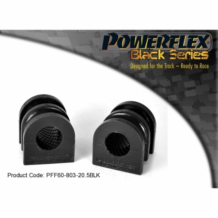 Powerflex für Renault Clio III Sport 197/200 (2005 - 2012) Stabilisator vorne PFF60-803-20.5BLK Black Series