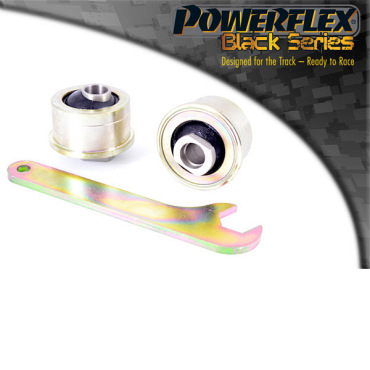 Powerflex Buchsen Querlenker vorne hinten für Nachlaufeinstellung für Subaru Outback (2003-2009) Black Series