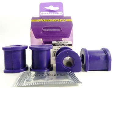 Powerflex für Opel Corsa A (1983-1993) Stabilisator vorne innen an Fahrgestell PFF80-105-16
