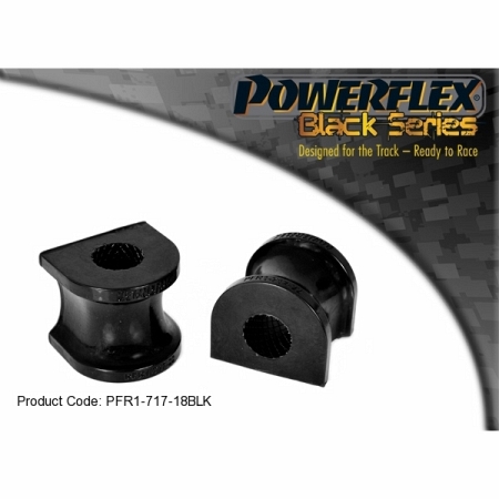 Powerflex für Alfa Romeo Spider, GTV 2.0 & V6 (1995-2005) Stabilisator hinten 18mm PFR1-717-18BLK Black Series