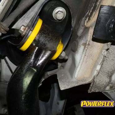 Powerflex Buchsen Achse zu Karosserie HA für Ford Fiesta Mk6 inc ST & Fusion (2002-2008) Black Series