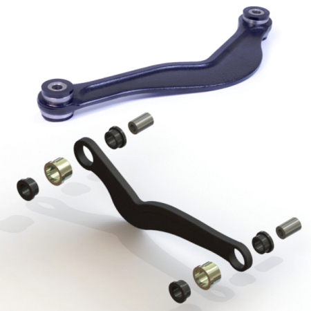 Powerflex Buchsen Längslenker oben innen außen HA für Volvo S80 (2007-2015)