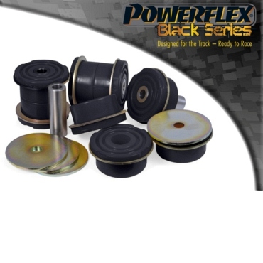 Powerflex Buchsen Buchse hinterer Fahrschemel (Hilfsrahmen) für Volvo S60 2WD (2010-2018) Black Series