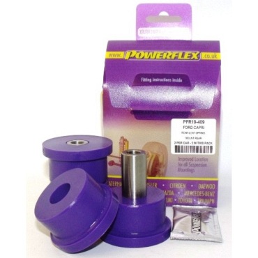 Powerflex Buchsen Blattfeder Aufnahme hinten für Ford Capri (1969-1986)