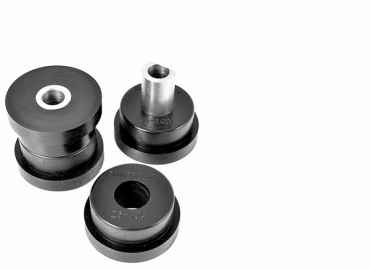 Powerflex Buchsen Stoßdämpfer Aufnahme HA für Rover 200 Coupe inc. Turbo (1992-1988) Black Series