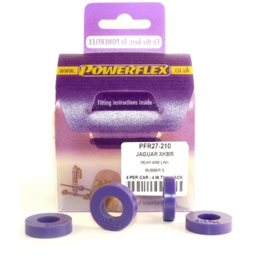 Powerflex Buchsen Verbindungsgummi hinterer Stabilisator für Jaguar (Daimler) XJ8, XJR, XJ Sport - X308 (1997-2003)