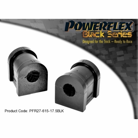 Powerflex für Jaguar (Daimler) F Type (2013-) Stabilisator hinten 17.5mm PFR27-615-17.5BLK Black Series