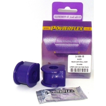 Powerflex für Audi Coupe Quattro, Sport, 80-90 Avant Quattro, S2 Stabilisator zum Querlenker hinten PFR3-108-15