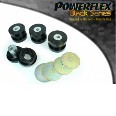 Powerflex Buchsen Fahrschemel zu Karosserie für Audi A6 Quattro (1997 - 2005) Black Series