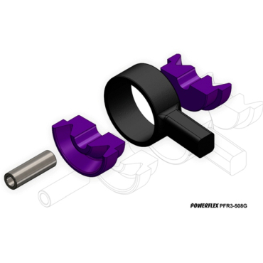 Powerflex Rear Trailing Arm Front Bush Toe Adjust for Skoda Octavia Mk1 Typ 1U 4WD (1996-2004)