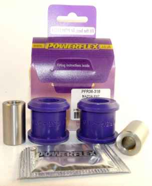 Powerflex Buchsen Zugstrebe außen HA für Mazda RX-7 Gen 3 - FD3S (1992-2002)