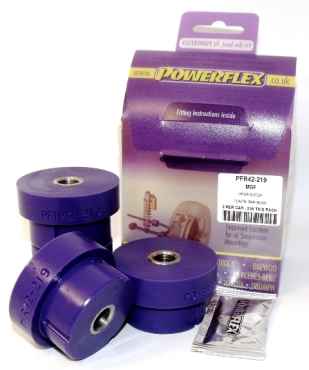 Powerflex Buchsen Querlenker zu Längslenker HA für Rover MGF (1995-2002)