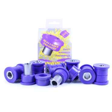Powerflex Buchsen Längslenker oben innen außen HA für Nissan Skyline R34 4WD Incl. GT-R & 25GT4 (1998-2002)