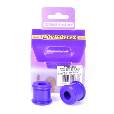 Powerflex for BMW E28 5 Series, E24 6 Series (1979 - 1989) Rear Anti Roll Bar Link To Anti Roll Bar Bush PFR5-316