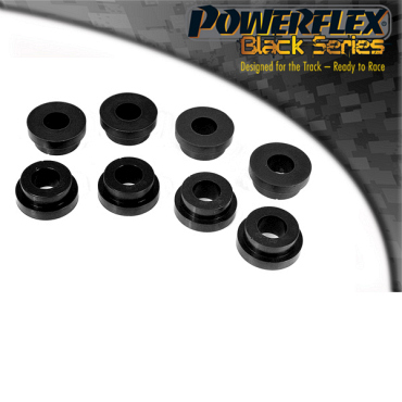 Powerflex Buchsen Fahrschemel zu Karosserie Montagesatz HA (vor 1976) für Rover Mini (1959-2000) Black Series