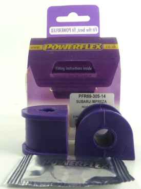 Powerflex für Subaru Legacy BM & BR (2009 -) Stabilisator zum Fahrgestell hinten 14mm PFR69-305-14