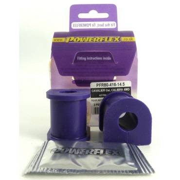 Powerflex für Opel Cavalier/Calibra 4WD inc GSi, Vectra A hinterer Stabilisator hinten innen 14.5mm PFR80-416-14.5