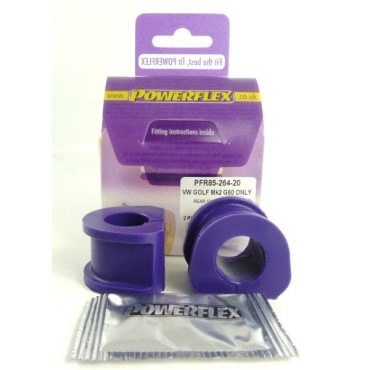 Powerflex für VW Golf MK2 G60, Rallye, Country (1985 - 1992) Fahrwerksbuchse hinterer Stabilisator hinten außen 20mm PFR85-264-20