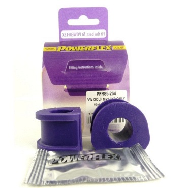 Powerflex für VW Golf MK2 G60, Rallye, Country (1985 - 1992) Fahrwerksbuchse hinterer Stabilisator hinten außen 18.5mm PFR85-264