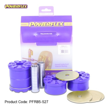 Powerflex Buchsen Hilfsrahmen vorne Einsatz HA für Skoda Superb (2009-2010)