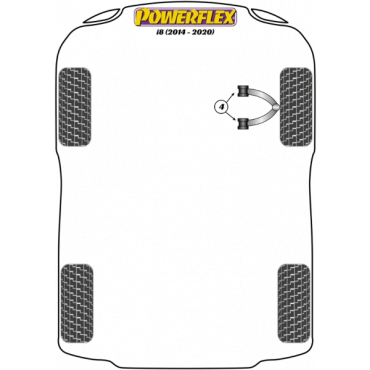 Powerflex Jack Pad Adaptor for BMW i8 (2014-)