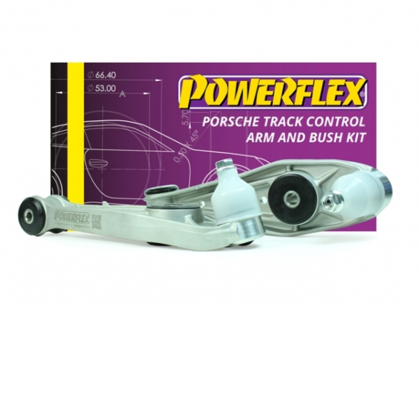 Powerflex Buchsen Satz incl. Querlenker hinten für Porsche 981 Boxster/Cayman (2012-2016) Black Series