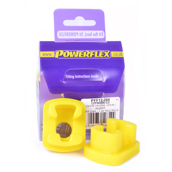 Powerflex Lower Engine Mount Insert for Citroen C3 Pluriel (2003-2010)