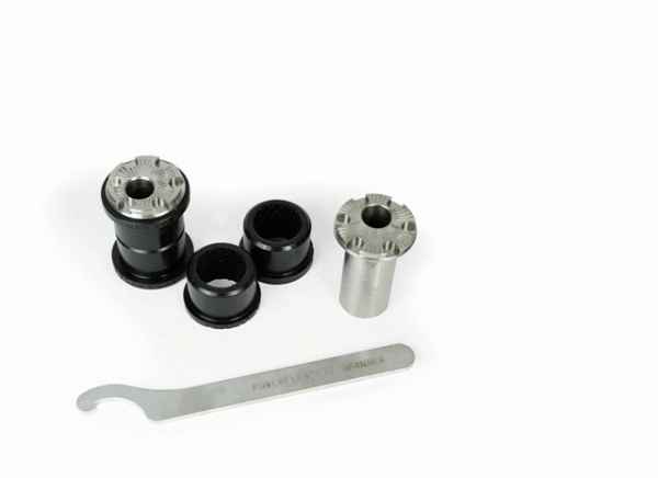 Powerflex Buchsen Querlenker vorne, für Sturzeinstellung für Fiat 500 US Models inc Abarth Black Series