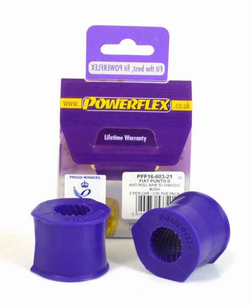 Powerflex for Fiat Punto MK2 (1999 - 2005) Front Anti Roll Bar To Chassis Bush 21mm PFF16-603-21