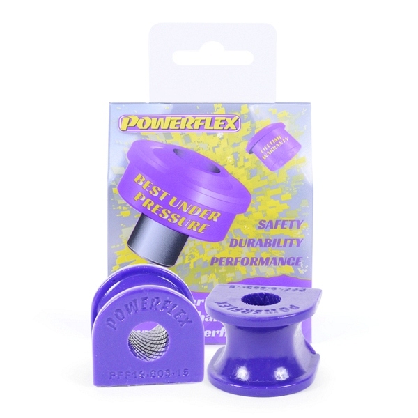 Powerflex Buchsen Stabilisator vorne 15mm für Ford KA (1996-2008)