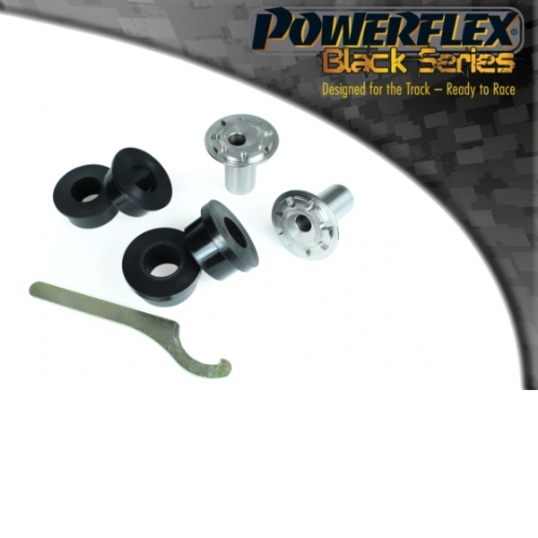 Powerflex Front Wishbone (Cast) Front Bush 45mm Camber Adjustable for Seat Leon & Cupra R Mk1 Typ 1M 2WD (1999-2005) Black Series