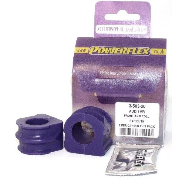 Powerflex for Audi TT Mk1 Typ 8N 4WD (1999-2006) Front Anti Roll Bar Mounting 20mm PFF3-503-20