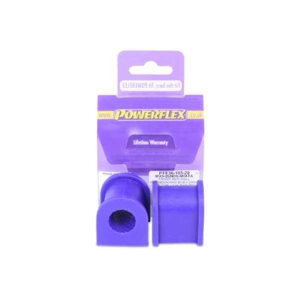 Powerflex für Mazda MX-5 Mk1, Mk2, Miata, Eunos Stabilisator vorne an Fahrgestell 20mm PFF36-105-20