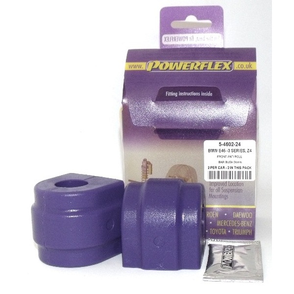 Powerflex für BMW E39 5 Series 540 Touring (1996 - 2004) Stabilisator vorne 24mm PFF5-4602-24