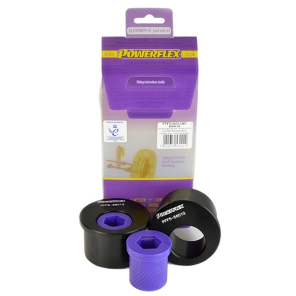 Powerflex für BMW E46 3 Series M3 (1999 - 2006) vorderer Querlenker hinten, Nachlaufeinstellung PFF5-5601GM3