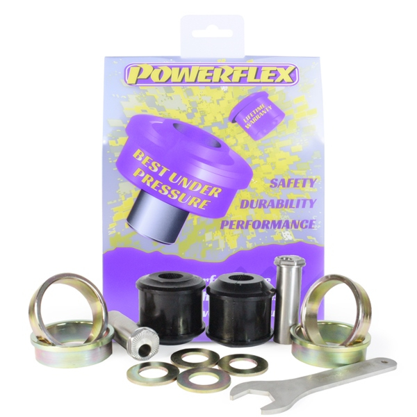 Powerflex Buchsen Zug-, Schubstrebe zu Karosserie mit Nachlaufkorrektur für BMW F06, F12, F13 6 Series M6