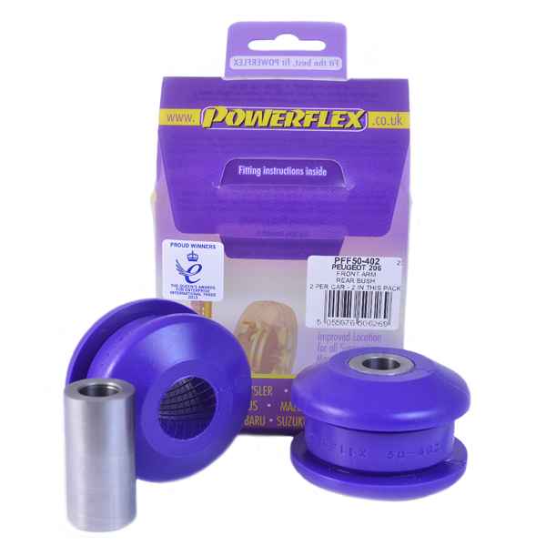 Powerflex für Peugeot 206 Querlenker hintere Buchse PFF50-402
