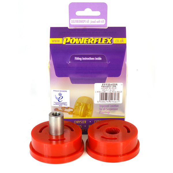 Powerflex Buchsen Motorlager Buchse hinten unten für Citroen Berlingo I (1996-2013)
